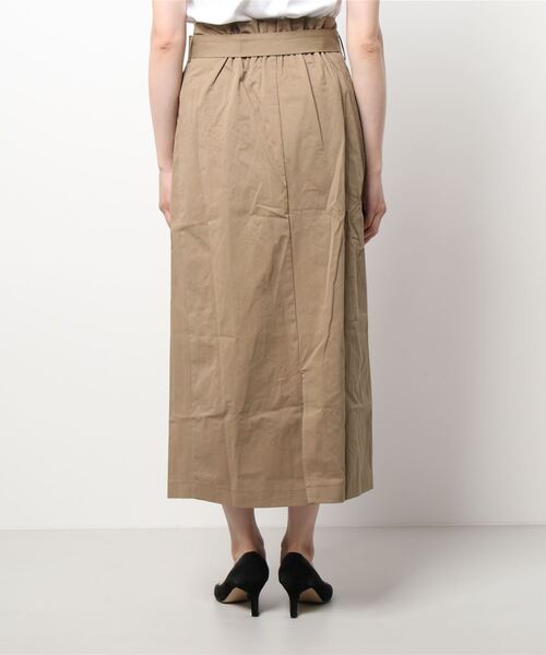 feepur（フェピュール）の「ベルト付ラップスカート（スカート・レディース・ベージュ/モカ・MEDIUM）」の4枚目の写真