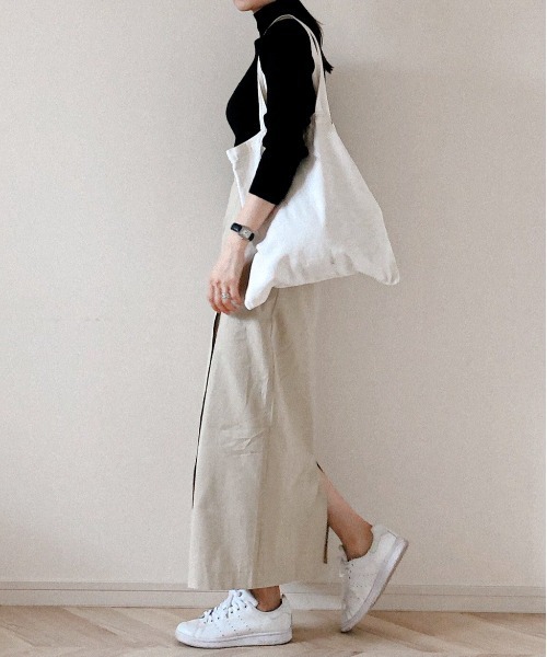 feepur（フェピュール）の「ベルト付ラップスカート（スカート・レディース・ベージュ/モカ・MEDIUM）」の10枚目の写真