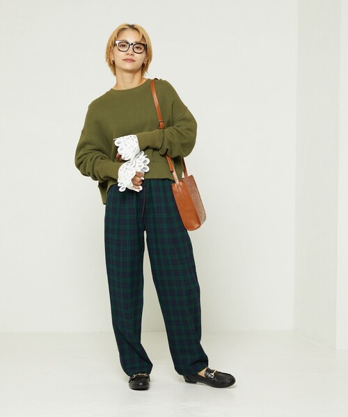 FREAK'S STORE(フリークスストア)の「シェフパンツ(その他パンツ・レディース・ブラック/ダークブラウン/ネイビー/オフホワイト/その他/その他1/キャメル/レオパード/ダークネイビー/チェック/ピンク・S/M/XS)」の17枚目の写真