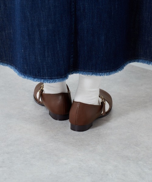 cepo(セポ)の「スクエアトゥー メリージェーン(その他シューズ・レディース・ブラウン/ブラック・M/L)」の10枚目の写真