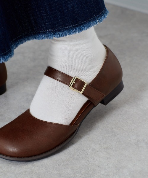 cepo(セポ)の「スクエアトゥー メリージェーン(その他シューズ・レディース・ブラウン/ブラック・M/L)」の9枚目の写真