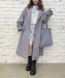 OLIVE des OLIVE | 軽くて、柔らかい素材で着心地ばつぐん！ゆるチェスターコート(チェスターコート)