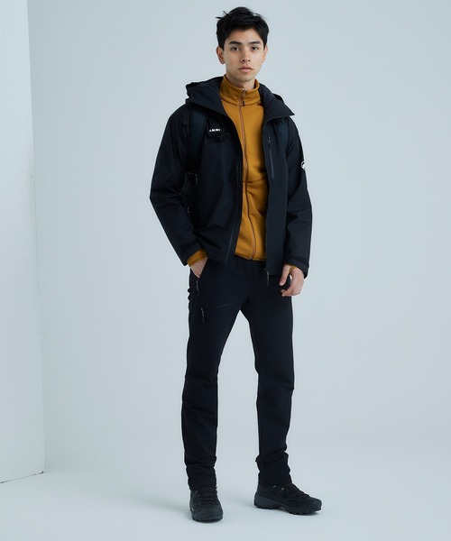 Mammut（マムート）の「【GO OUT / HOUYHNHNM(フイナム) 掲載】アヤコ プロ ハードシェル フーデッド ゴアテックス ジャケット アジアンフィット / Ayako Pro HS Hooded Jacket AF Men / GORE-TEX ゴアテックス（ナイロンジャケット・メンズ・ブルー/ブラック/ネイビー/カーキ・LARGE/SMALL/MEDIUM/X-LARGE）」の16枚目の写真