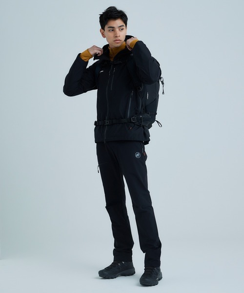 Mammut（マムート）の「【GO OUT / HOUYHNHNM(フイナム) 掲載】アヤコ プロ ハードシェル フーデッド ゴアテックス ジャケット アジアンフィット / Ayako Pro HS Hooded Jacket AF Men / GORE-TEX ゴアテックス（ナイロンジャケット・メンズ・ブルー/ブラック/ネイビー/カーキ・LARGE/SMALL/MEDIUM/X-LARGE）」の14枚目の写真