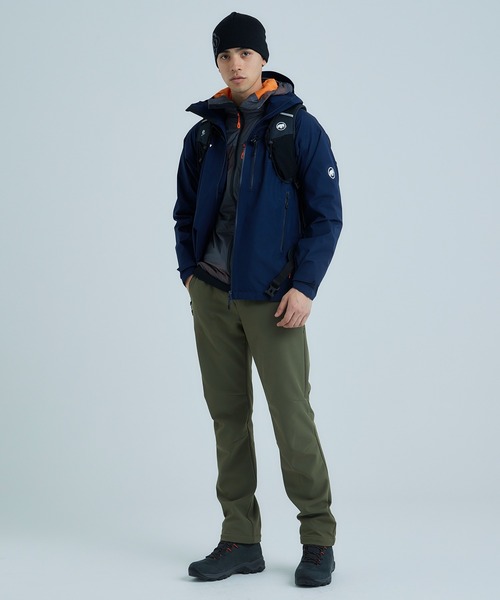 Mammut（マムート）の「【GO OUT / HOUYHNHNM(フイナム) 掲載】アヤコ プロ ハードシェル フーデッド ゴアテックス ジャケット アジアンフィット / Ayako Pro HS Hooded Jacket AF Men / GORE-TEX ゴアテックス（ナイロンジャケット・メンズ・ブルー/ブラック/ネイビー/カーキ・LARGE/SMALL/MEDIUM/X-LARGE）」の13枚目の写真