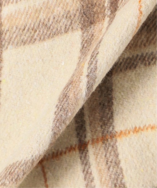 417 EDIFICE(フォーワンセブンエディフィス)の「◆ウーリーチェックネルシャツ(ブルゾン・メンズ・ブラウン/ベージュ/ブルー/ネイビー・SMALL/MEDIUM/LARGE)」の9枚目の写真