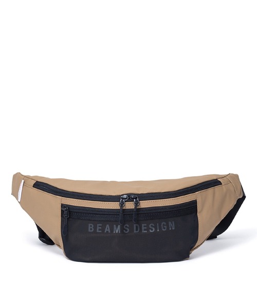 BEAMS DESIGN(ビームス デザイン)の「BEAMS DESIGN(ビームス デザイン) エラスティックメッシュ ボディバッグ(ボディバッグ/ウエストポーチ・メンズ・ブラック/ベージュ/ネイビー/レッド/グレー/サンドベージュ/ライトグレー・FREE)」の6枚目の写真
