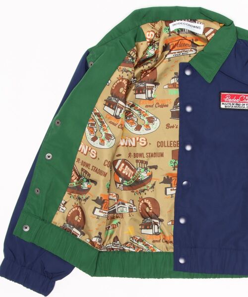 RODEO CROWNS WIDE BOWL（ロデオクラウンズワイドボウル）の「キッズ ルーズコーチジャケット（その他アウター・キッズ・マルチ・1/2）」の3枚目の写真