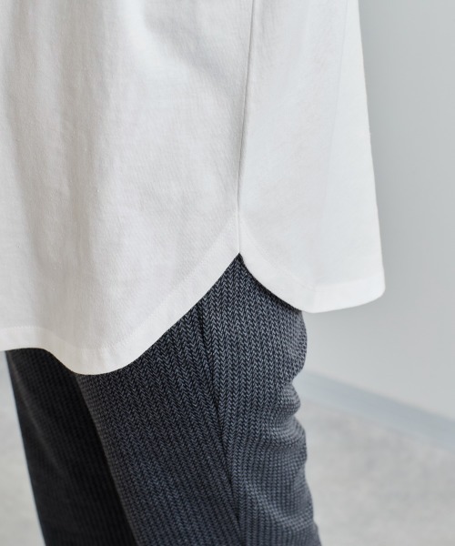 cepo（セポ）の「ロゴプリントロンＴｅｅ ２ＷＡＹ（Tシャツ/カットソー・レディース・ブラック/オフホワイト・M）」の14枚目の写真