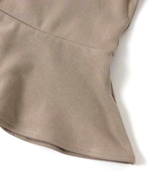 apres les cours(アプレレクール)の「/切替裏シャギーワンピース(ワンピース・キッズ・ライトグレー/ベージュ/ブラウン/ピンク/ブルー・90/100/110/120/80/130/140)」の15枚目の写真