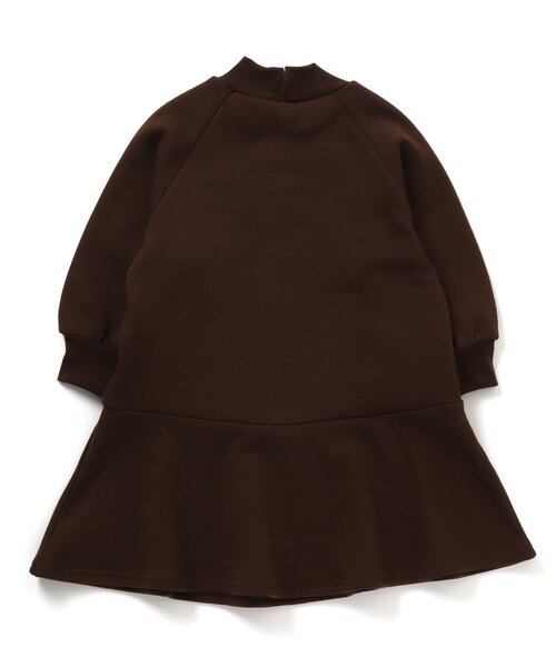 apres les cours(アプレレクール)の「/切替裏シャギーワンピース(ワンピース・キッズ・ライトグレー/ベージュ/ブラウン/ピンク/ブルー・90/100/110/120/80/130/140)」の12枚目の写真