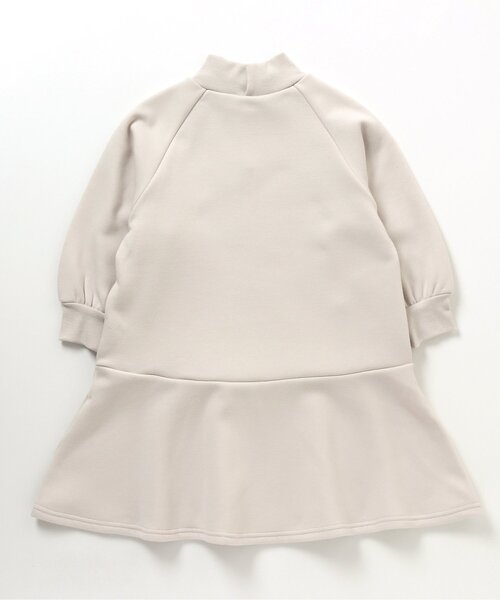 apres les cours(アプレレクール)の「/切替裏シャギーワンピース(ワンピース・キッズ・ライトグレー/ベージュ/ブラウン/ピンク/ブルー・90/100/110/120/80/130/140)」の11枚目の写真
