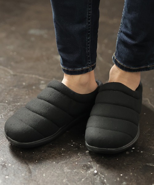 UNION STATION（ユニオンステーション）の「ウィンターウールサンダル（サンダル・メンズ・ブラック/ブラック×ホワイト/ブラック系その他/グレー系その他・M/L）」の3枚目の写真