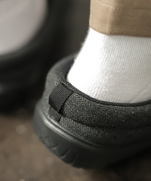 UNION STATION（ユニオンステーション）の「ウィンターウールサンダル（サンダル・メンズ・ブラック/ブラック×ホワイト/ブラック系その他/グレー系その他・M/L）」の6枚目の写真