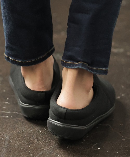 UNION STATION（ユニオンステーション）の「ウィンターウールサンダル（サンダル・メンズ・ブラック/ブラック×ホワイト/ブラック系その他/グレー系その他・M/L）」の8枚目の写真