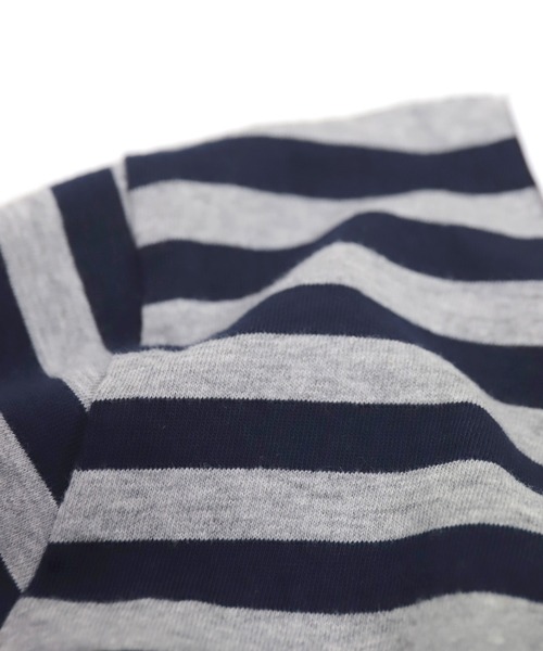 FABRIQUE en Planete terre（ファブリケアンプラネテール）の「[ FABRIQUE en Planete terre ] ボーダーベーシックロングスリーブ（Tシャツ/カットソー・レディース・ブラック系その他/グレー系その他/グレー系その他2・38/40）」の14枚目の写真
