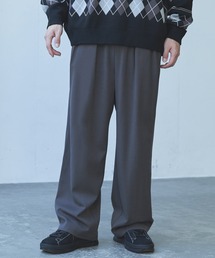 Alpinus | Alpinus - ウールブレンドワイドストレートスラックス(その他パンツ)