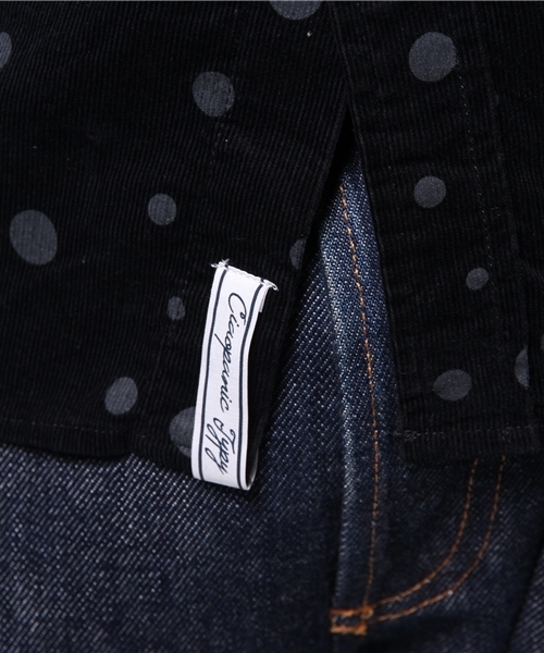 OUTLET（アウトレット）の「【CIAOPANIC TYPY】コーデュロイランダムドットシャツ（シャツ/ブラウス・メンズ・ネイビー/オリーブ/ワイン・LARGE/MEDIUM）」の11枚目の写真