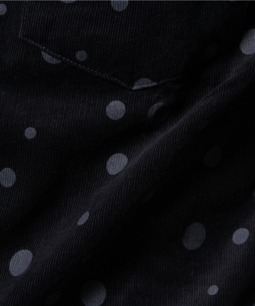 OUTLET（アウトレット）の「【CIAOPANIC TYPY】コーデュロイランダムドットシャツ（シャツ/ブラウス・メンズ・ネイビー/オリーブ/ワイン・LARGE/MEDIUM）」の13枚目の写真