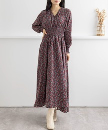 Clear クリアのワンピース ドレス 花柄 ボタニカル柄 通販 Zozotown