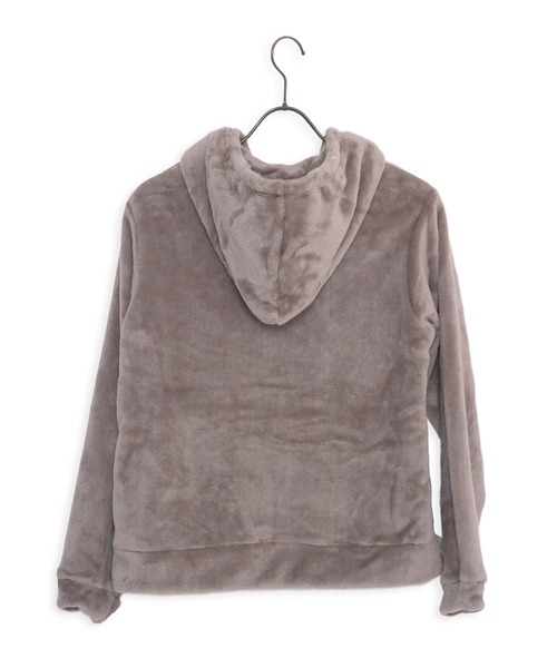 Dita（ディータ）の「しっとり柔らか。ソフトマイクロパーカー＆ショートパンツSetルームウェア（ルームウェア/パジャマ・レディース・コーラルピンク/ブラック/アイボリー/サンドグレー/スモークピンク/ピンク/ピンク系その他・FREE）」の17枚目の写真