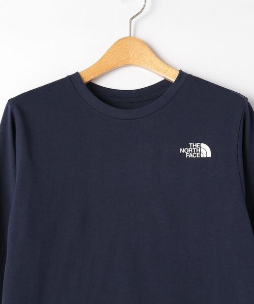 THE NORTH FACE（ザノースフェイス）の「◆＜THE NORTH FACE（ザノースフェイス）＞TJ  ロングスリーブ スクエアロゴ 130cm-150cm（Tシャツ/カットソー・キッズ・ネイビー/ホワイト/オリーブ/オレンジ・140cm/150cm/130cm）」の22枚目の写真
