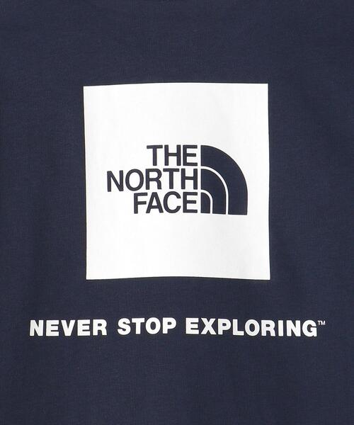 THE NORTH FACE（ザノースフェイス）の「◆＜THE NORTH FACE（ザノースフェイス）＞TJ  ロングスリーブ スクエアロゴ 130cm-150cm（Tシャツ/カットソー・キッズ・ネイビー/ホワイト/オリーブ/オレンジ・140cm/150cm/130cm）」の14枚目の写真