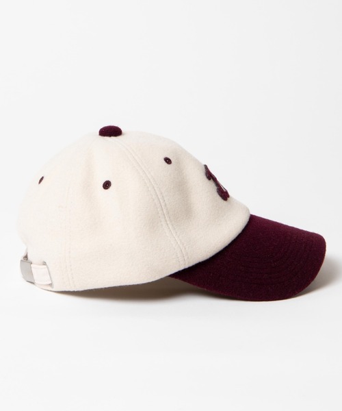 WEGO（ウィゴー）の「WEGO/配色メルトンキャップ（キャップ・レディース・ブラック/ブラウン/マスタード/ワイン・FREE）」の15枚目の写真