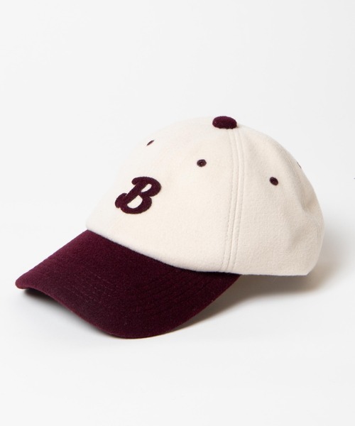 WEGO（ウィゴー）の「WEGO/配色メルトンキャップ（キャップ・レディース・ブラック/ブラウン/マスタード/ワイン・FREE）」の11枚目の写真