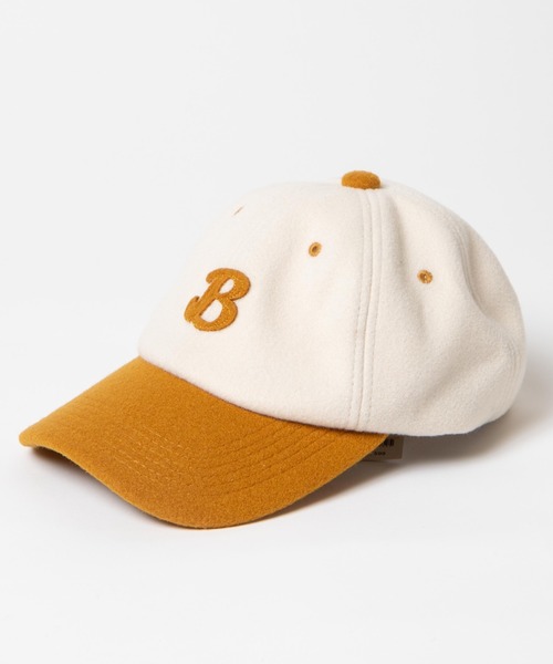 WEGO（ウィゴー）の「WEGO/配色メルトンキャップ（キャップ・レディース・ブラック/ブラウン/マスタード/ワイン・FREE）」の9枚目の写真