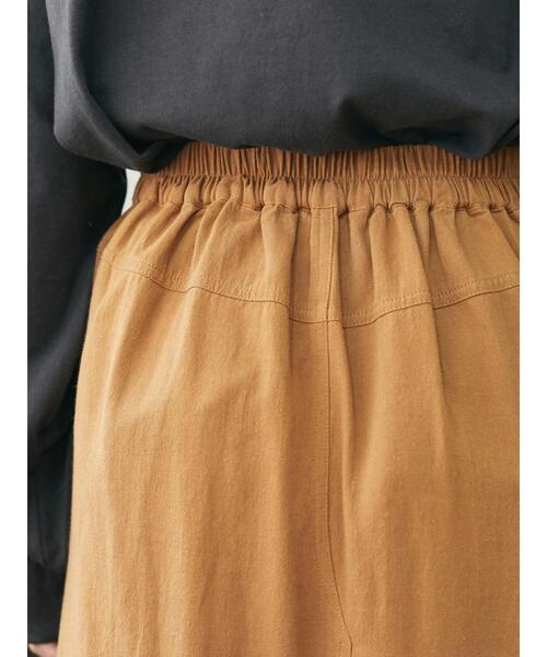 Green　Parks（グリーンパークス）の「バックスリットロングスカート＊（スカート・レディース・ベージュ/カーキ・M/L）」の11枚目の写真
