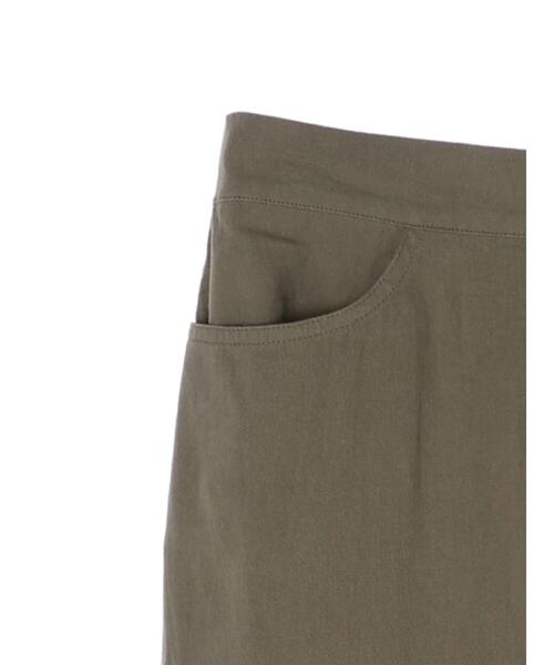 Green　Parks（グリーンパークス）の「バックスリットロングスカート＊（スカート・レディース・ベージュ/カーキ・M/L）」の12枚目の写真