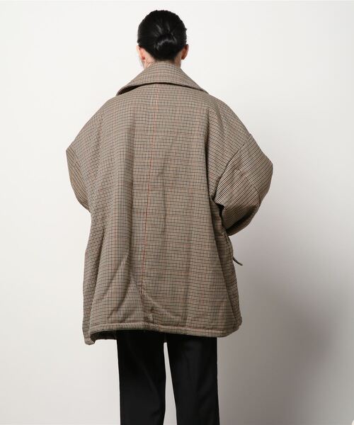is-ness（イズネス）の「BIG PADDING COAT（ステンカラーコート）」 - WEAR