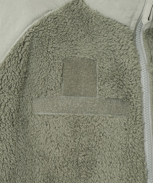 ARMY TWILL(アーミーツイル)の「【ARMY TWILL/アーミーツイル】別注 ボアフリースジャケット(ブルゾン・メンズ・ブラック/カーキ/ナチュラル・M/L)」の15枚目の写真