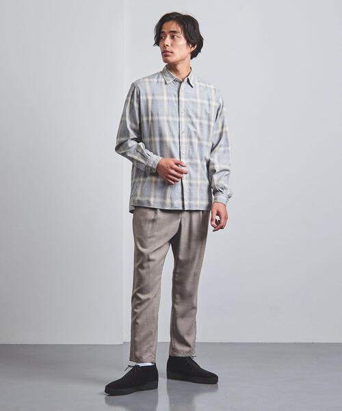 UNITED ARROWS(ユナイテッドアローズ)の「<UNITED ARROWS> オンブレーチェック ヴィエラ レギュラーカラーシャツ(シャツ/ブラウス・メンズ・ライトグレー/ブラック・S/M/L/XL)」の11枚目の写真