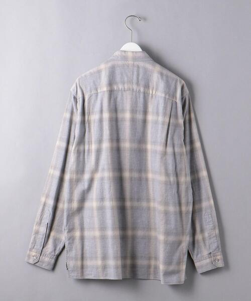 UNITED ARROWS(ユナイテッドアローズ)の「<UNITED ARROWS> オンブレーチェック ヴィエラ レギュラーカラーシャツ(シャツ/ブラウス・メンズ・ライトグレー/ブラック・S/M/L/XL)」の13枚目の写真