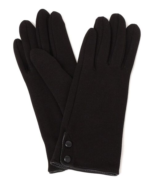 Sergio De Rosa（セルジオデローザ）の「Sergio De Rosa:2BUTTONSグローブ（手袋・レディース・ダークグレー/ブラック・ONE SIZE）」の2枚目の写真