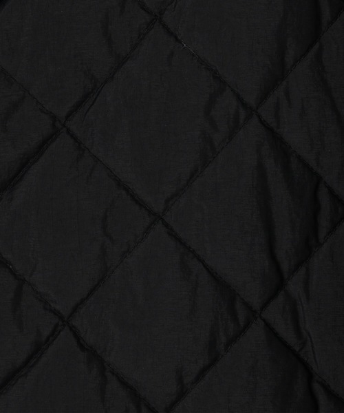 GYMPHLEX(ジムフレックス)の「Gymphlex | ダイヤキルトダウン フードジャケット WOMEN(ダウンジャケット/コート・レディース・ブラウン/ブラック・12/14)」の10枚目の写真