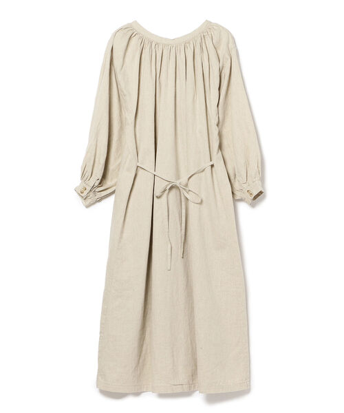 orSlow（オアスロウ）の「orSlow / COTTON LINEN SMOCK DRESS　スモックドレス ワンピース（ワンピース・レディース・ホワイト系その他5・ONE SIZE）」の6枚目の写真