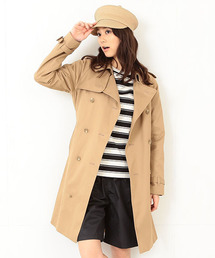 BEAMS BOY | ●【予約】BEAMS BOY / ギャバ トレンチ コート 15SS(トレンチコート)