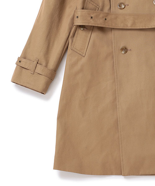 BEAMS BOY(ビームスボーイ)の「●【予約】BEAMS BOY / ギャバ トレンチ コート 15SS(トレンチコート・レディース・ベージュ・ONE SIZE)」の6枚目の写真