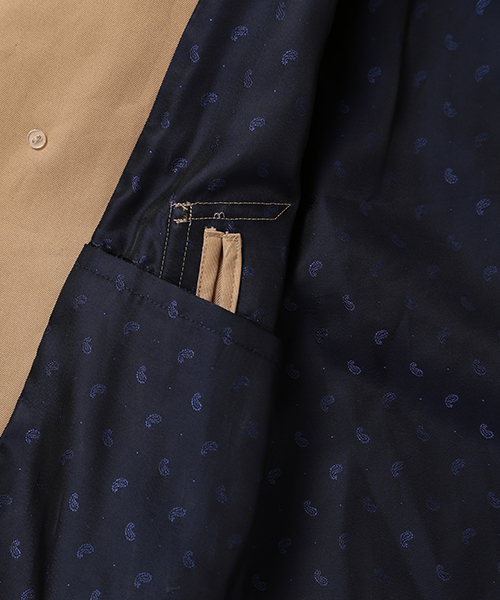 BEAMS BOY(ビームスボーイ)の「●【予約】BEAMS BOY / ギャバ トレンチ コート 15SS(トレンチコート・レディース・ベージュ・ONE SIZE)」の9枚目の写真