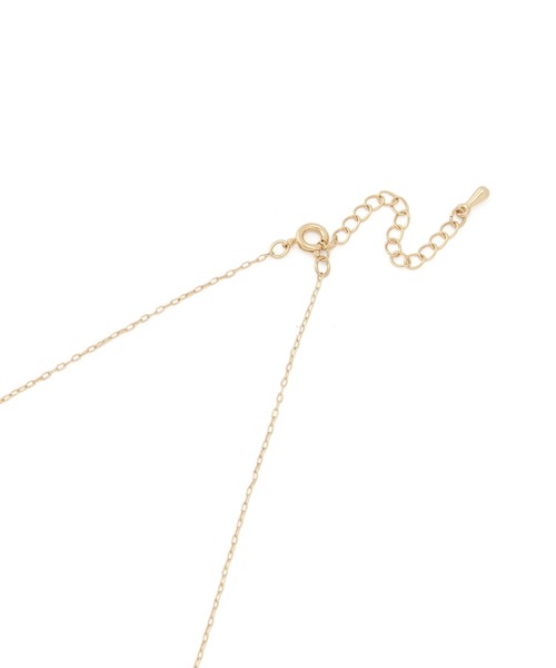 MADEMOISELLE ROPE'(マドモアゼル ロペ)の「バゲットカットビジューネックレス(ネックレス・レディース・グリーン・FREE)」の3枚目の写真