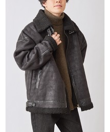 フェイクムートンB-3ブルゾン