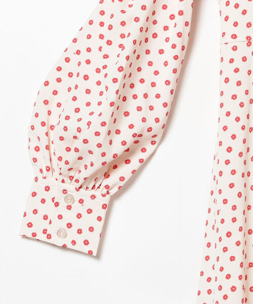 BeAMS DOT（ビームスドット）の「【WEB限定】BeAMS DOT / ペンタゴンネック フラワーワンピース（ワンピース・レディース・ホワイト系その他5/ブルー系その他3・FREE）」の11枚目の写真