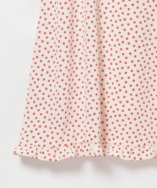 BeAMS DOT（ビームスドット）の「【WEB限定】BeAMS DOT / ペンタゴンネック フラワーワンピース（ワンピース・レディース・ホワイト系その他5/ブルー系その他3・FREE）」の12枚目の写真