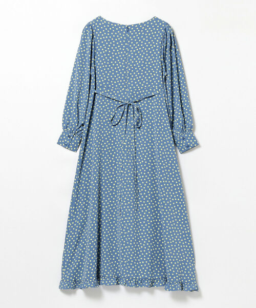 BeAMS DOT（ビームスドット）の「【WEB限定】BeAMS DOT / ペンタゴンネック フラワーワンピース（ワンピース・レディース・ホワイト系その他5/ブルー系その他3・FREE）」の15枚目の写真