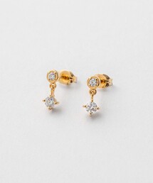 ピンズ] K10YG ピアス ラリマー（ピアス（片耳用））｜Jouete
