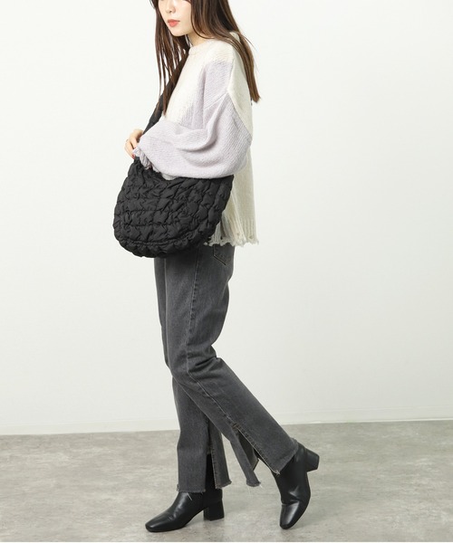 salle de bal POUR TOUS（サルデバルプールトゥス）の「【 ZOZO限定 】 キルティング ショルダーバッグ 621-6181 2　SDI（ショルダーバッグ・レディース・ブラック・FREE）」の5枚目の写真