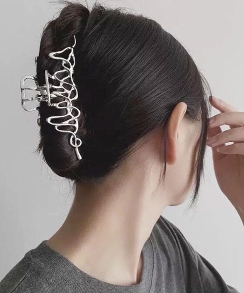ニュアンス ライン バンス クリップ（バレッタ/ヘアクリップ）｜Port